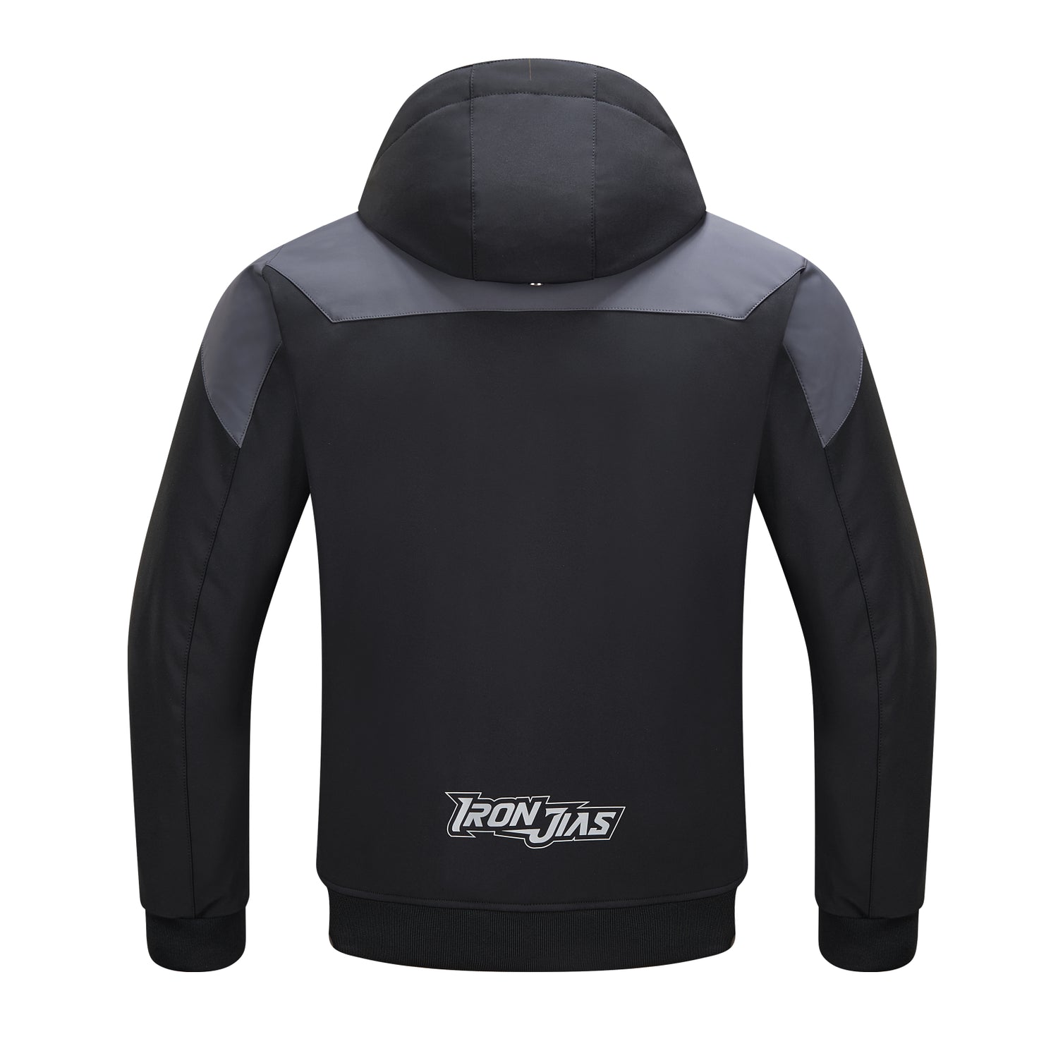 IRONJIAS Black-grey CE Protective Waterproof Motorcycle Jacket | JK007