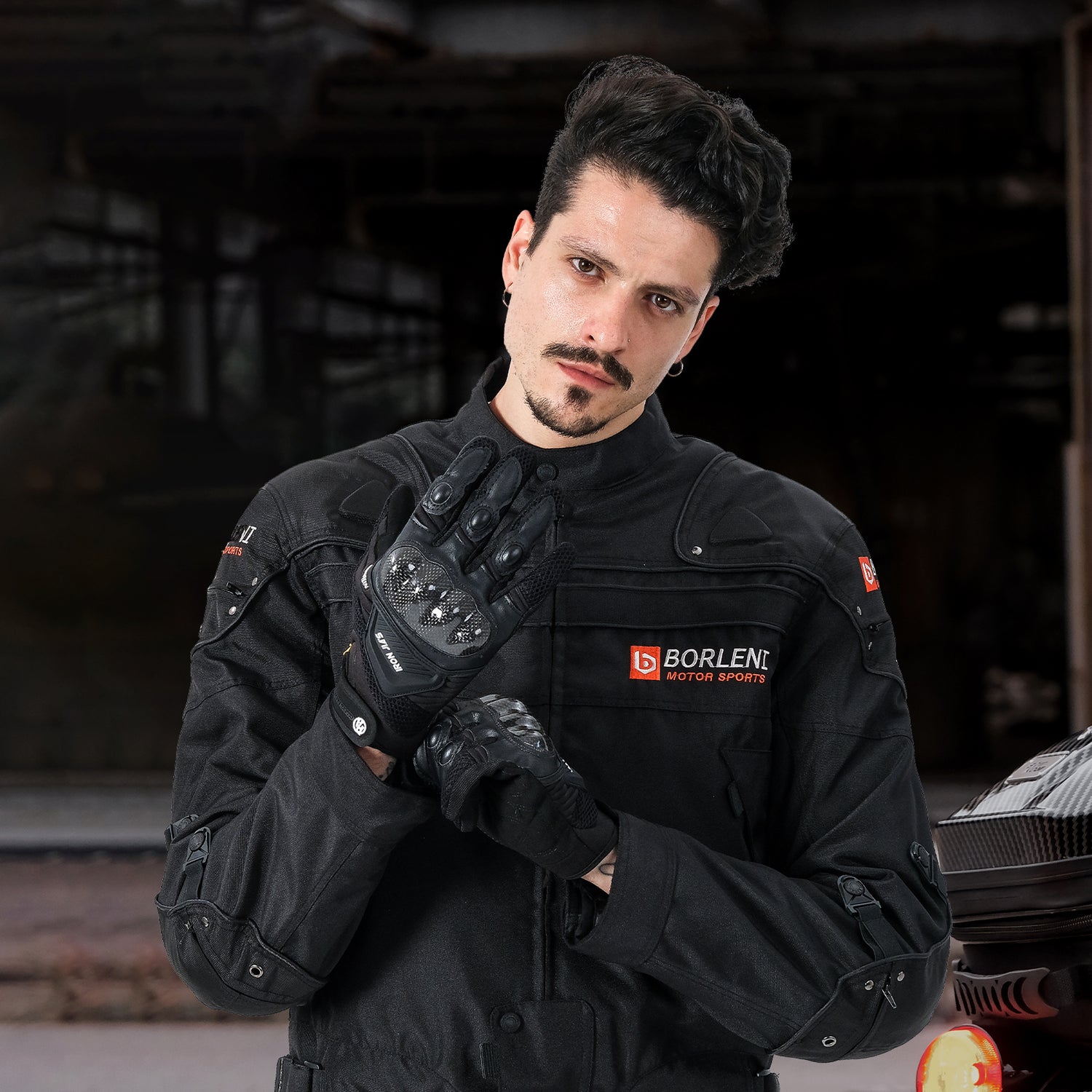 IRONJIAS Breathable Summer Motorcycle Protective Gloves