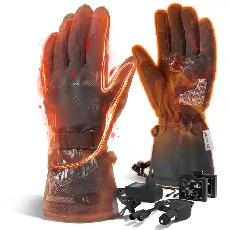 Waterproof Heated Motorcycle Gloves