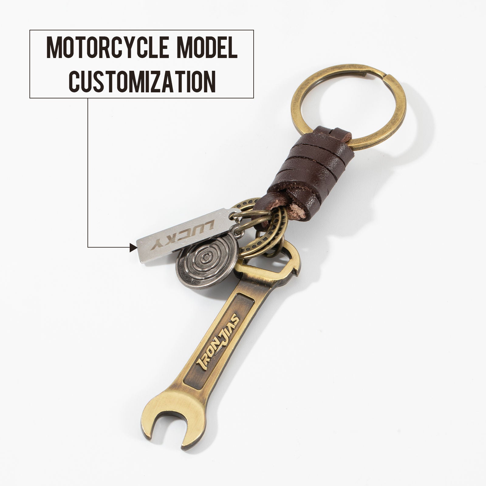 IRONJIAS Custom Motorcycle Keychain