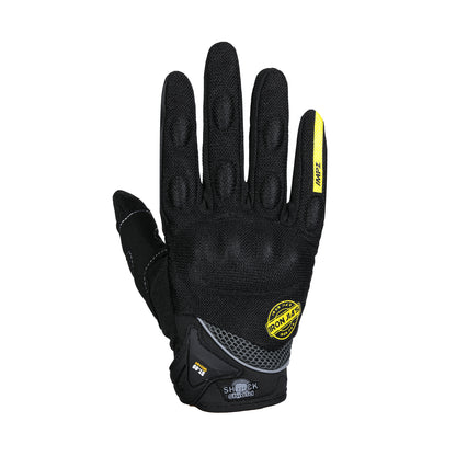 IRON JIAS Guantes de Moto, Dedo Completo Transpirable Guantes de Moto con Pantalla Táctil Guantes de Nudillos Verano