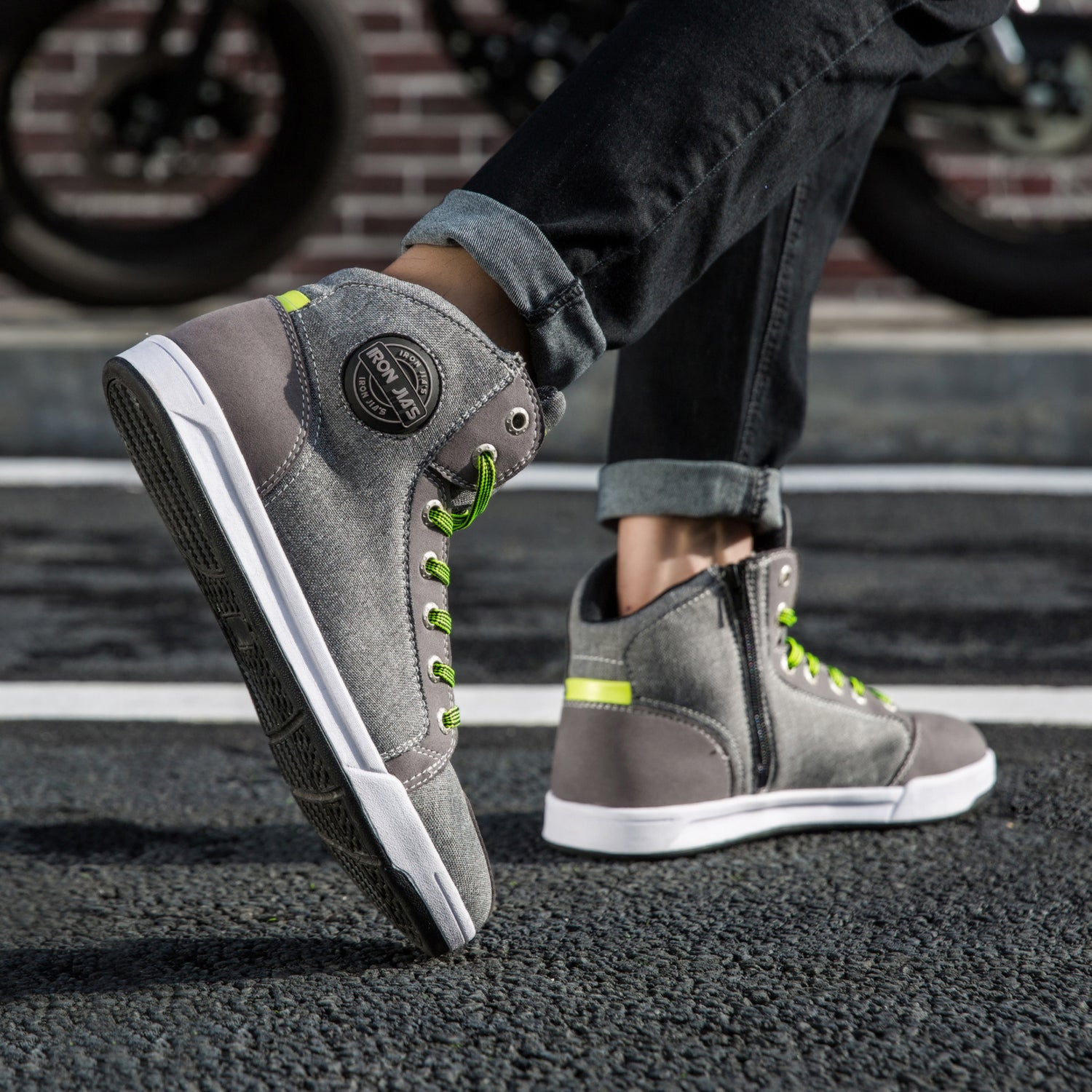 scarpe da motociclista