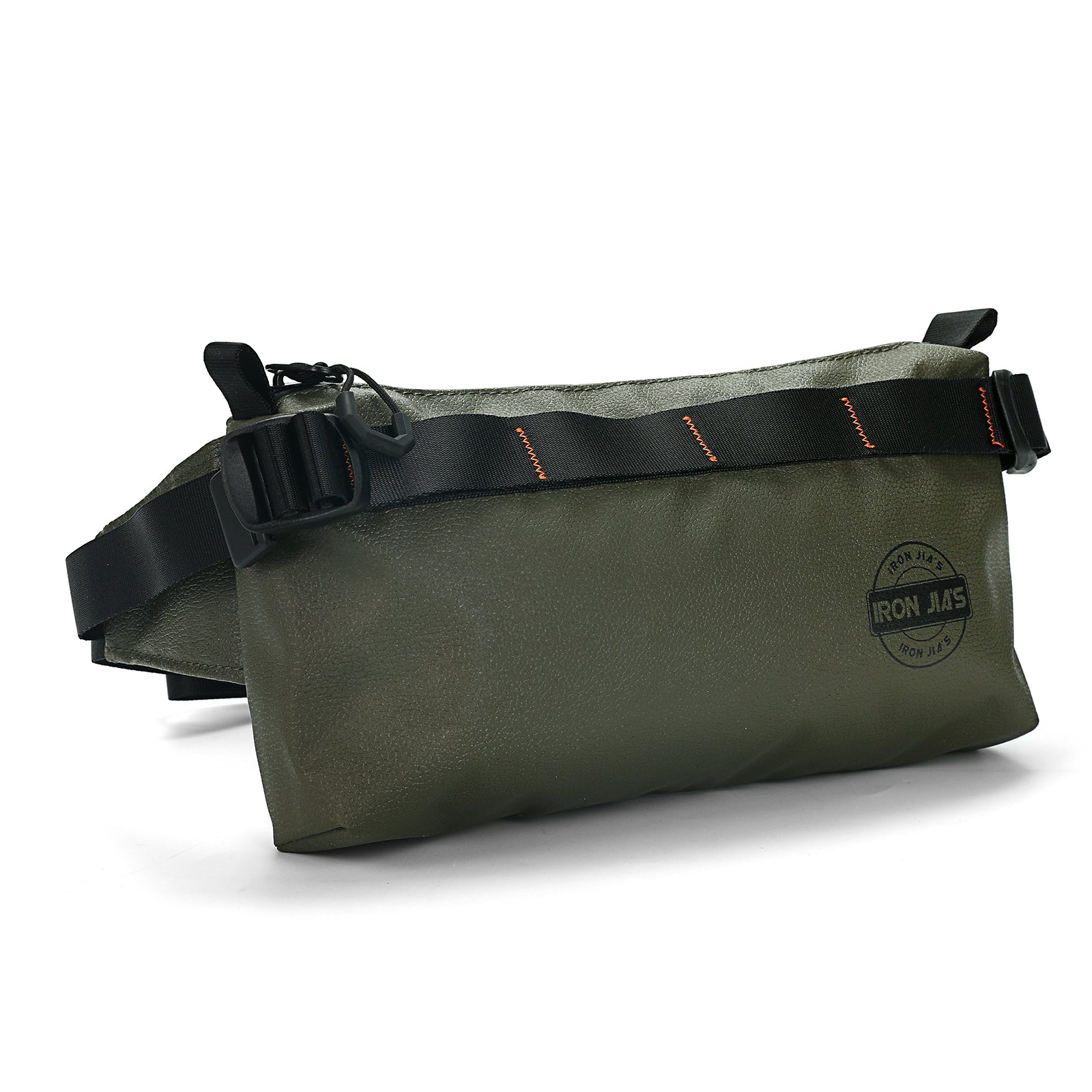 IRONJIAS Green Waterproof Motorcycle Sling Bag