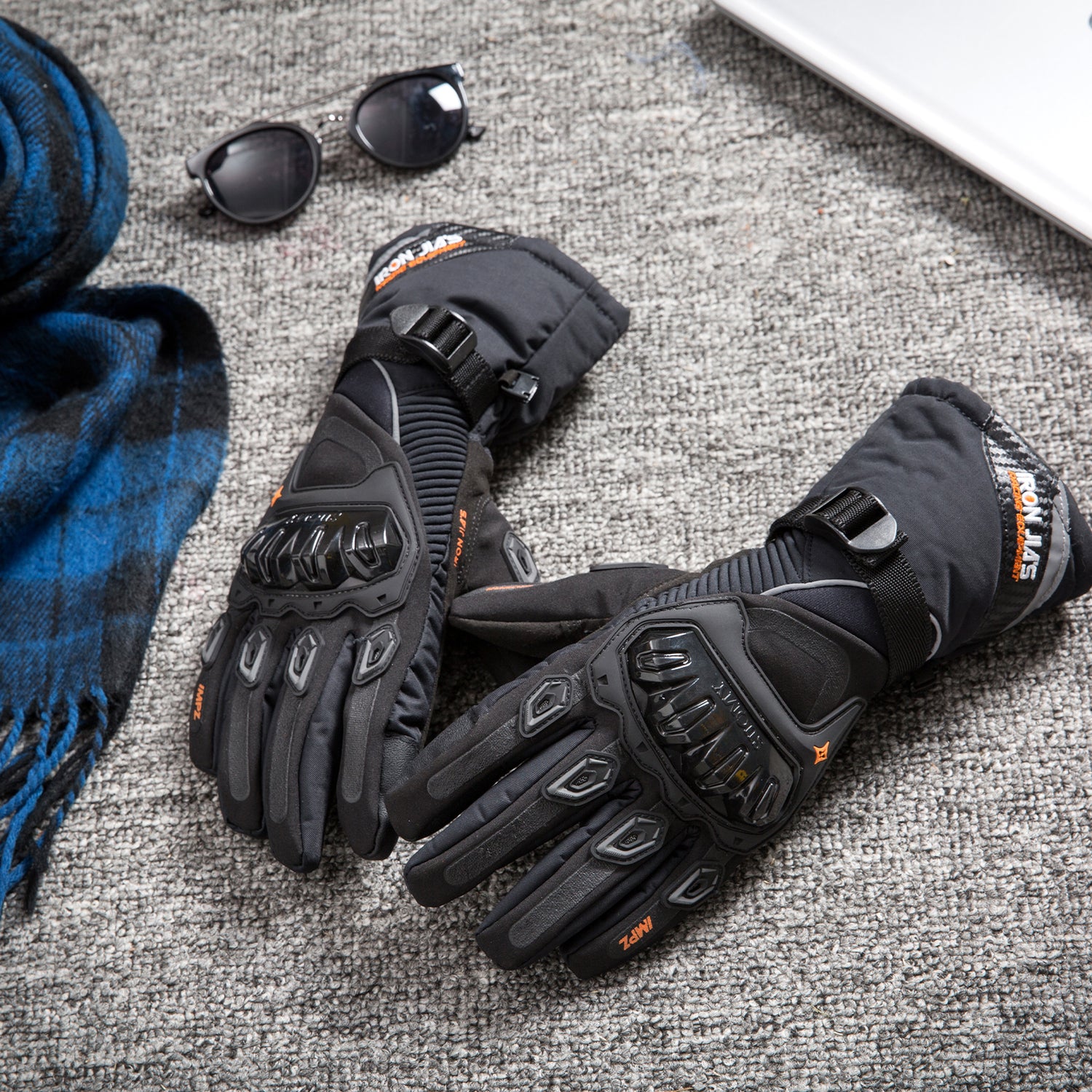 Gants chauds d'hiver coupe vent étanches tactiles gants de - Temu