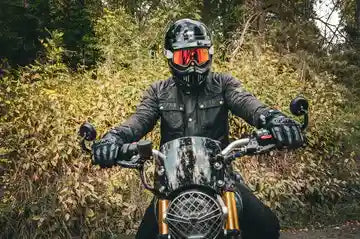 IRONJIAS Waterproof Black Heated Motorcycle Gloves | AXE01H