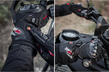 Waterproof Heated Motorcycle Gloves | AXE02H