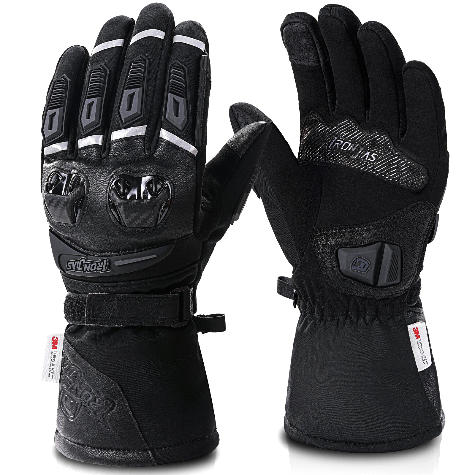 WarmShield Pro Motorcycle Gloves JIA13 – IRONJIAS - Main Image