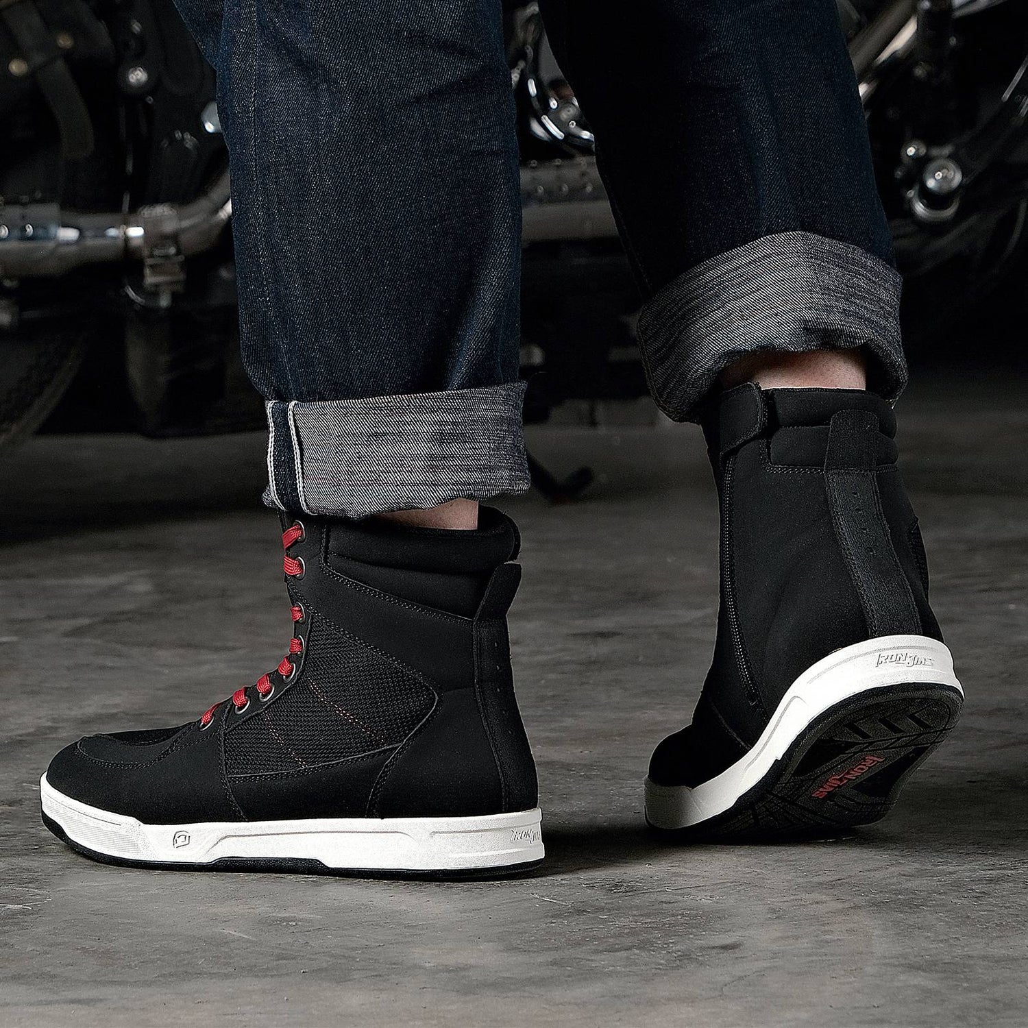 Mejores Botas Urbanas Botas Casual Moto Hombre IRON JIAS Botas De