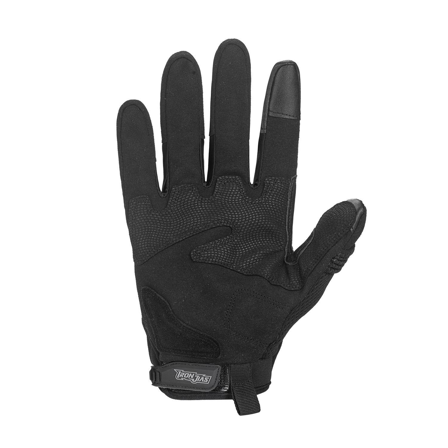 IRONJIAS Black Summer Mesh Motorcycle Protective Gloves