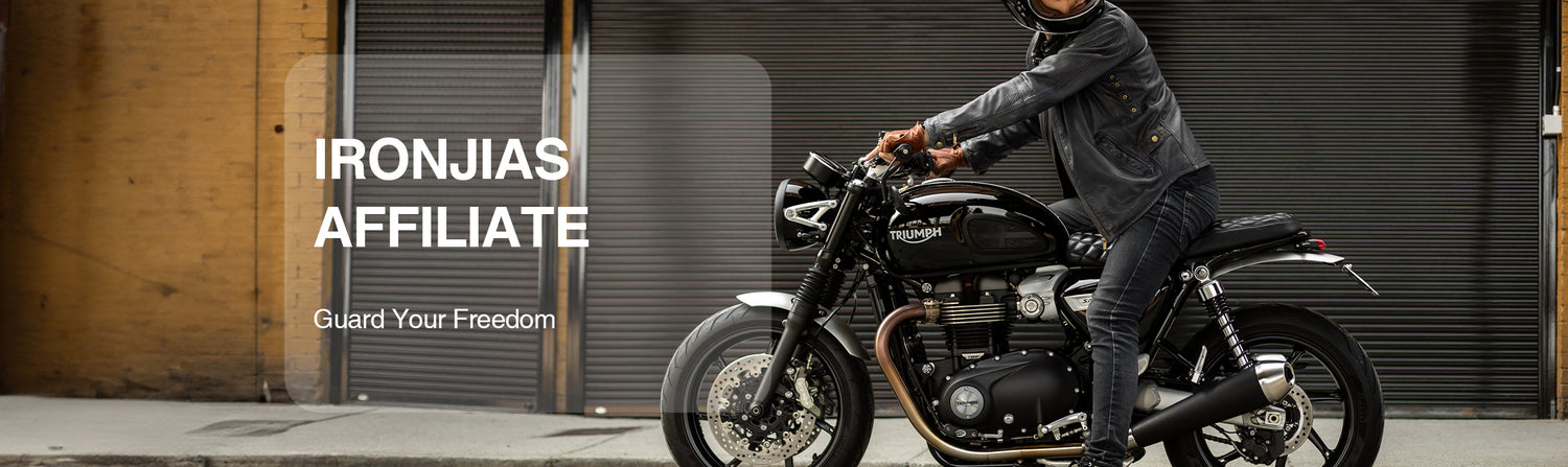 IRONJIAS affiliate for riding protective gear 