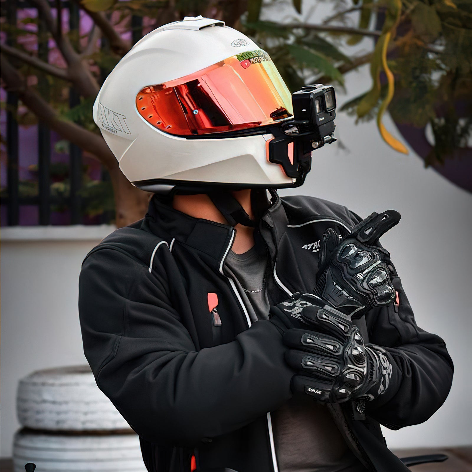 IRON JIA’S Gant moto chauffant homologue CE, Gants moto hiver chauffer  Écran tactile de protection, Gants de motocross imperméables et coupe-vent