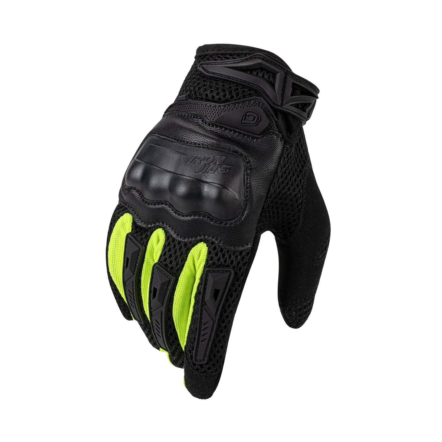 IRON JIAS Guantes de Moto, Pantalla Táctil | Respirable | Guantes de Verano para Scooter para Carreras de Motos, Vehículos Todo Terreno, Escalada, Caza, Motocross y Aire Libre