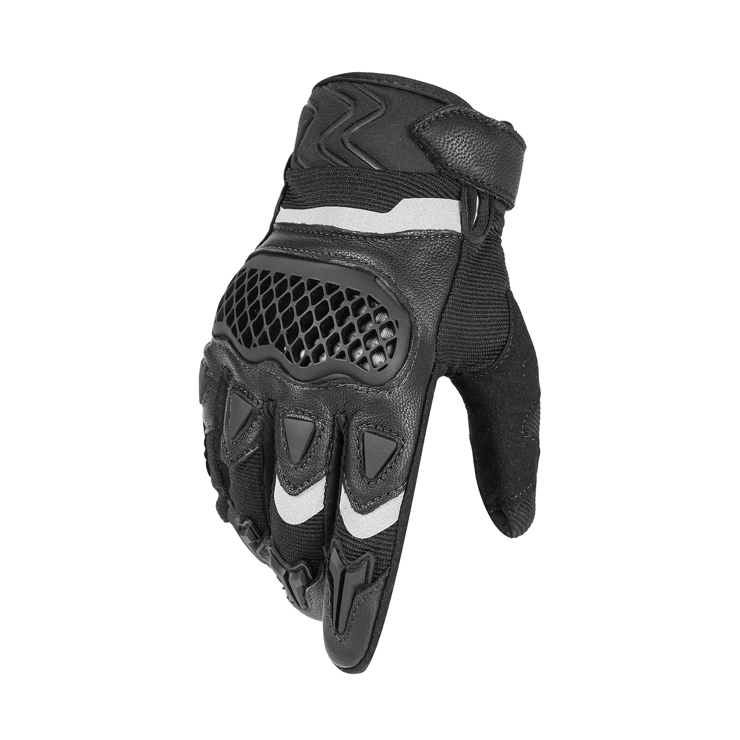 IRON JIAS Guantes de Moto de Verano para Hombre, Transpirable, con Pantalla  táctil, de Dedo Completo, Equipo de protección de Motocross, Guantes de