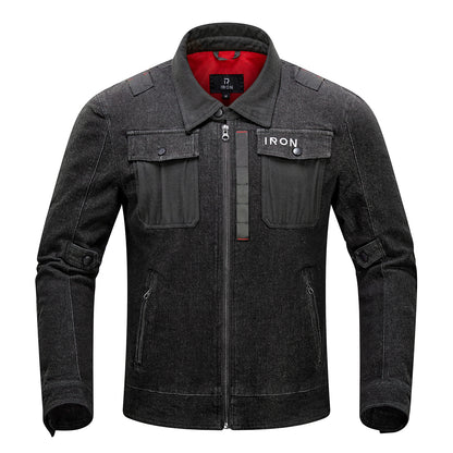 Leisure Protective Riding Denim Jacket