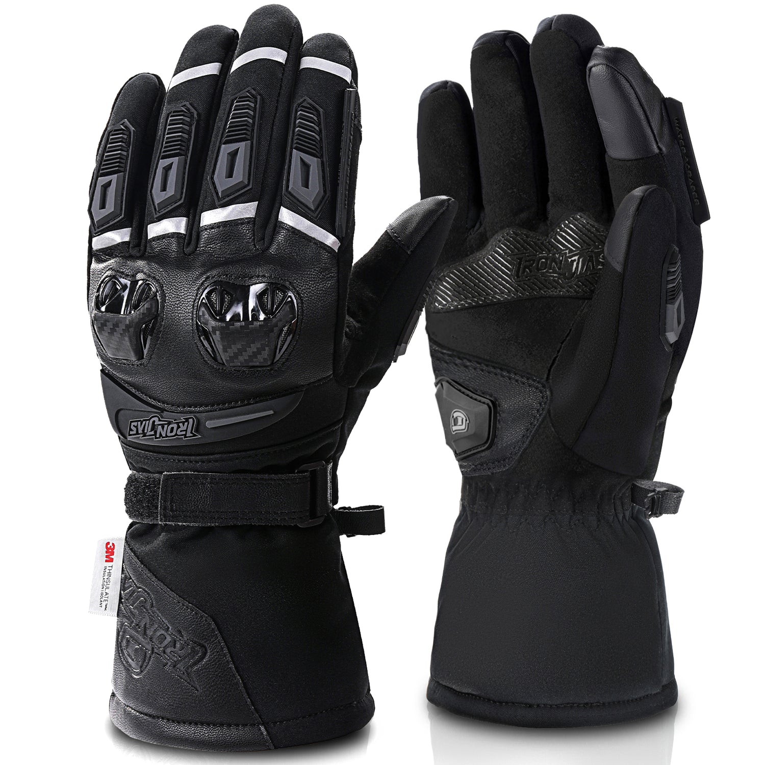 Thin Warm Riding Gloves Outtobe Men's Cycling Gloves Winter Warm