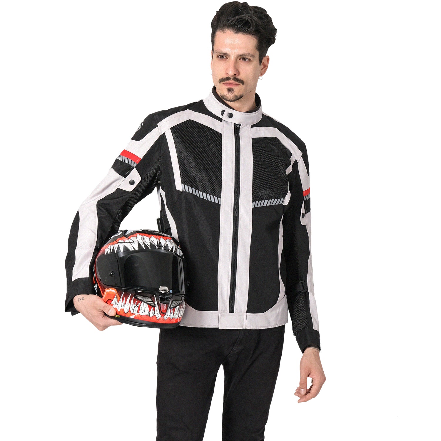 Breathable CE Protective Motorcycle Jacket | D-213