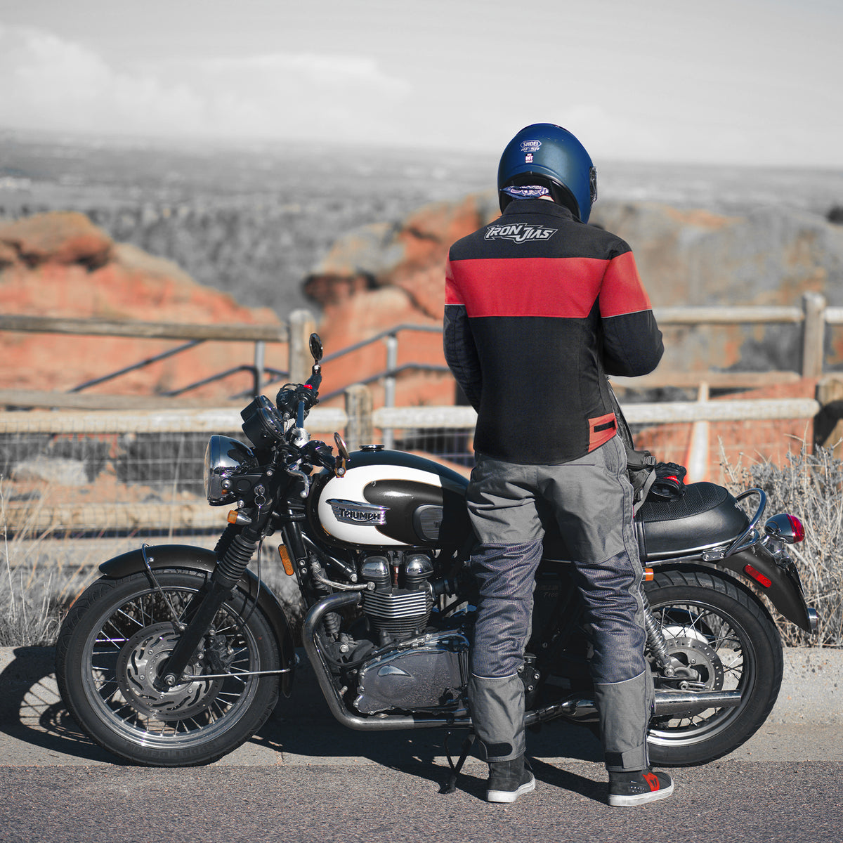 Mesh CE Protective Motorcycle Jacket | JK003 – IRONJIAS