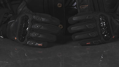 IRON JIASオートバイ手袋 冬用 タッチスクリーン対応 防水 防風 保護手袋