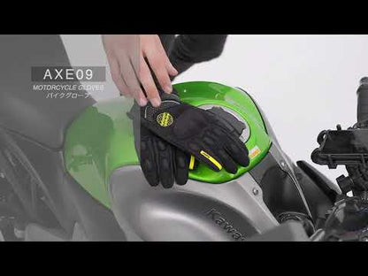 IRON JIAS Motorrad-Handschuhe, volle Finger, atmungsaktiv, Touchscreen-Handschuhe für den Sommer