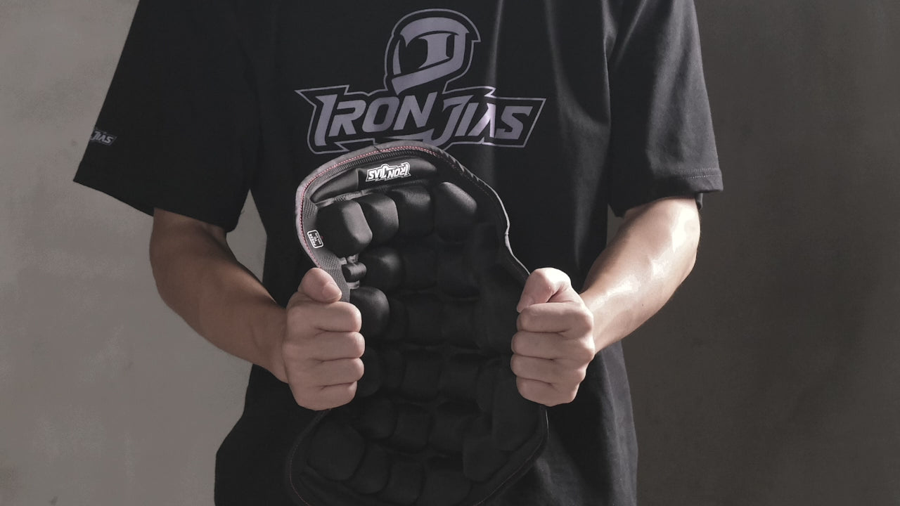 IRONJIAS Summer Cool Shock-absorbing & Comfortable Breathable Motorcycle Seat Cushion