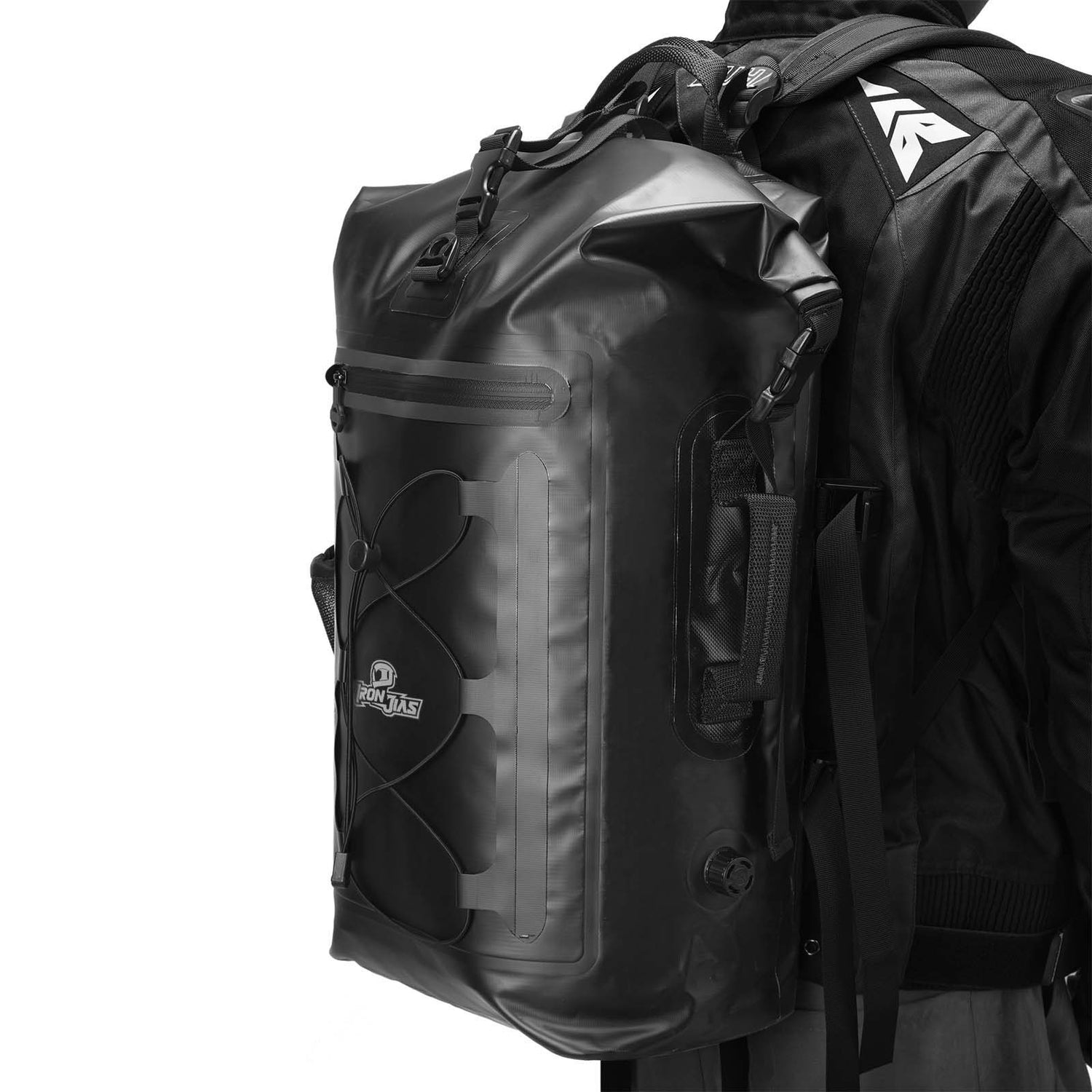 black leather motorcycle backpack Waterproof High Capacity Motorcycle Backpack