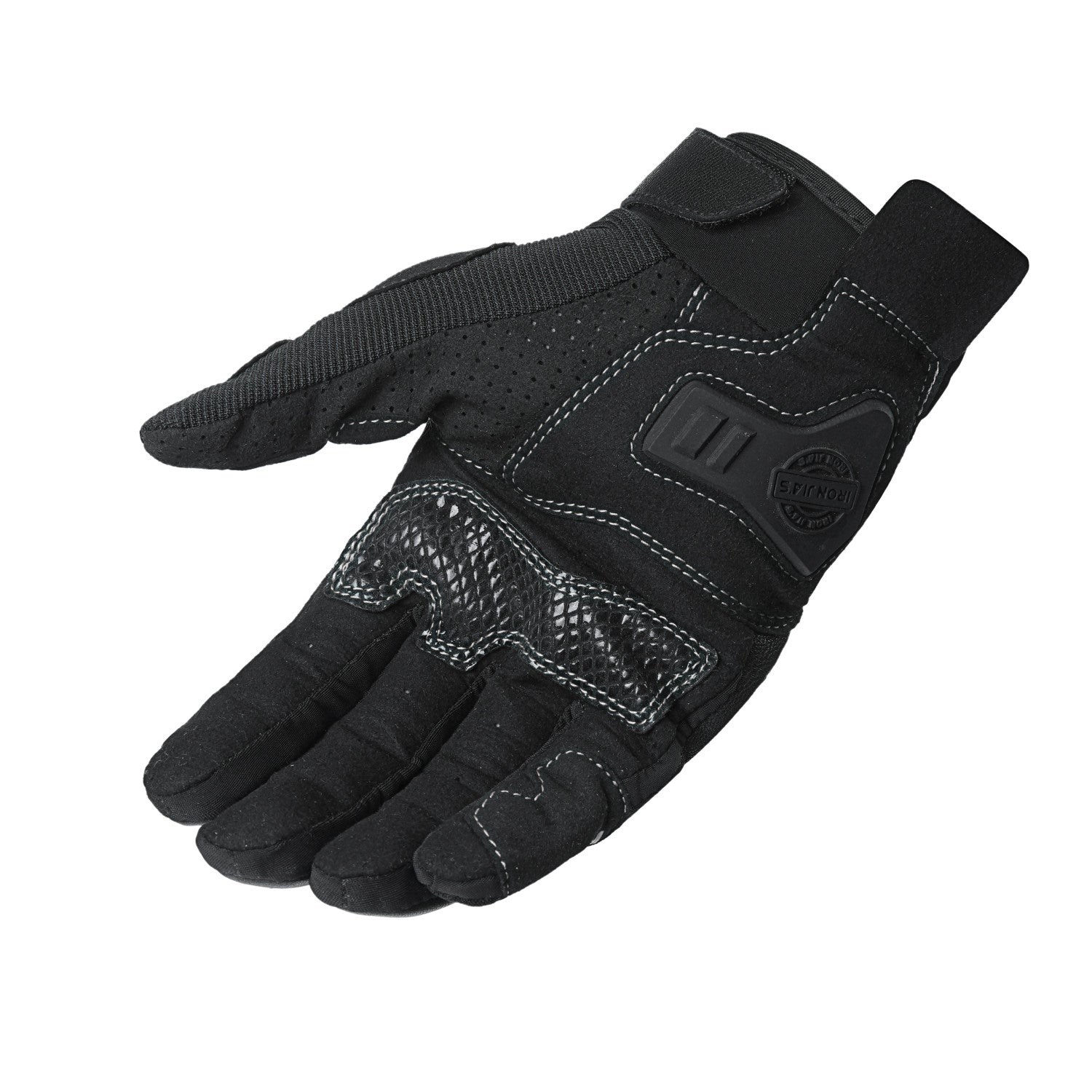 IRON JIAS Guantes de Moto de Verano para Hombre, Transpirable, con Pantalla  táctil, de Dedo Completo, Equipo de protección de Motocross, Guantes de