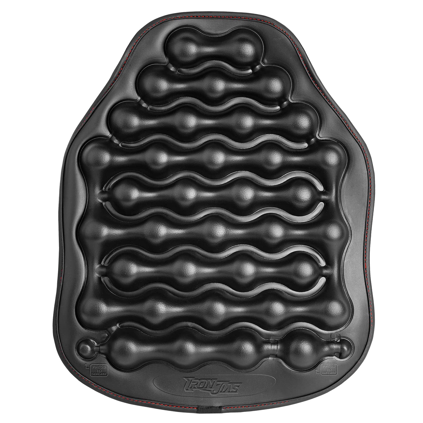 IRONJIAS PU Waterproof Shock-absorbing Motorcycle Seat Cushion